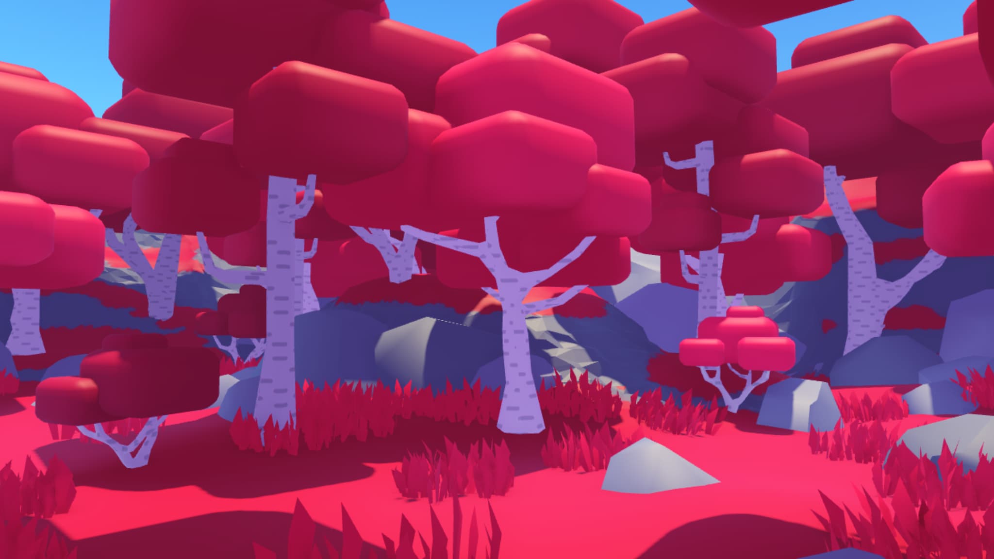 Low-Poly Red Forest Pack 🍁 — image 1