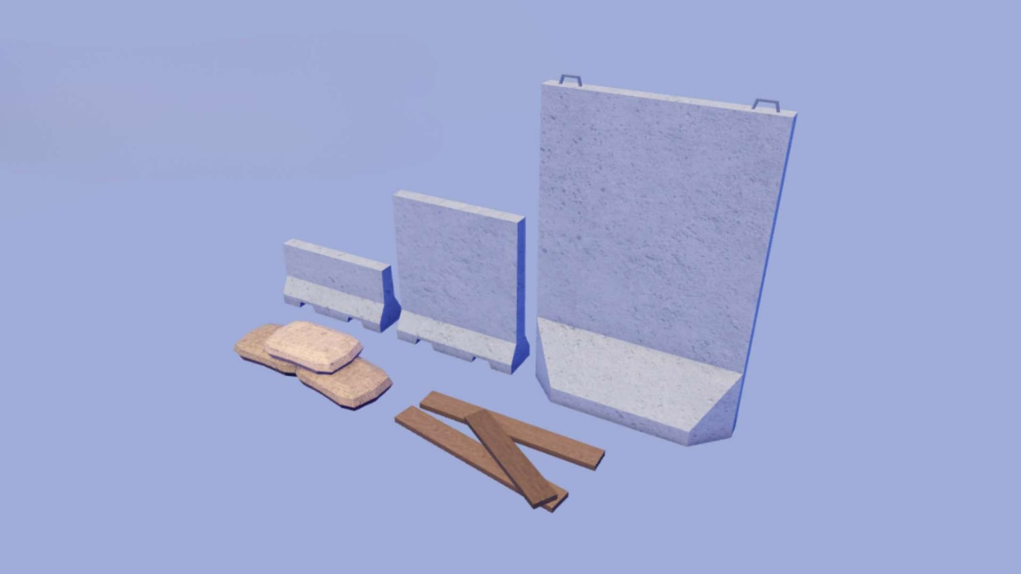 Concrete Barricade Pack 🚧 — image 1