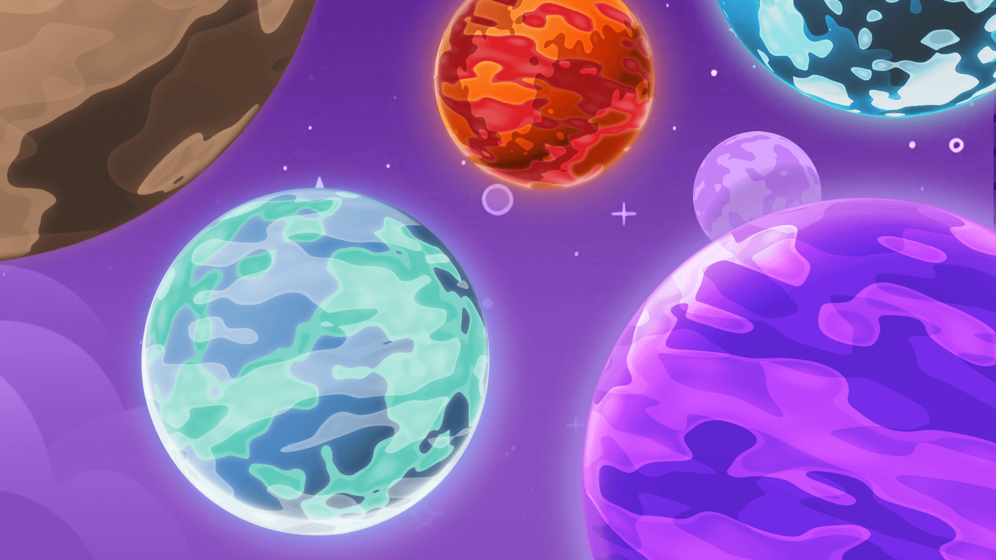 2D Planets 🪐