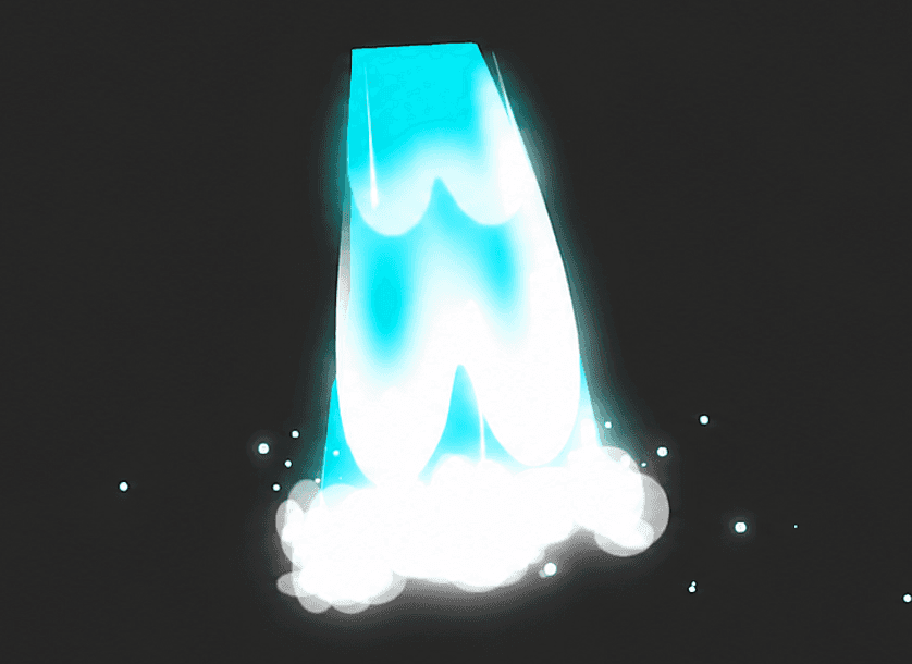 🌊 Stylized Waterfall VFX