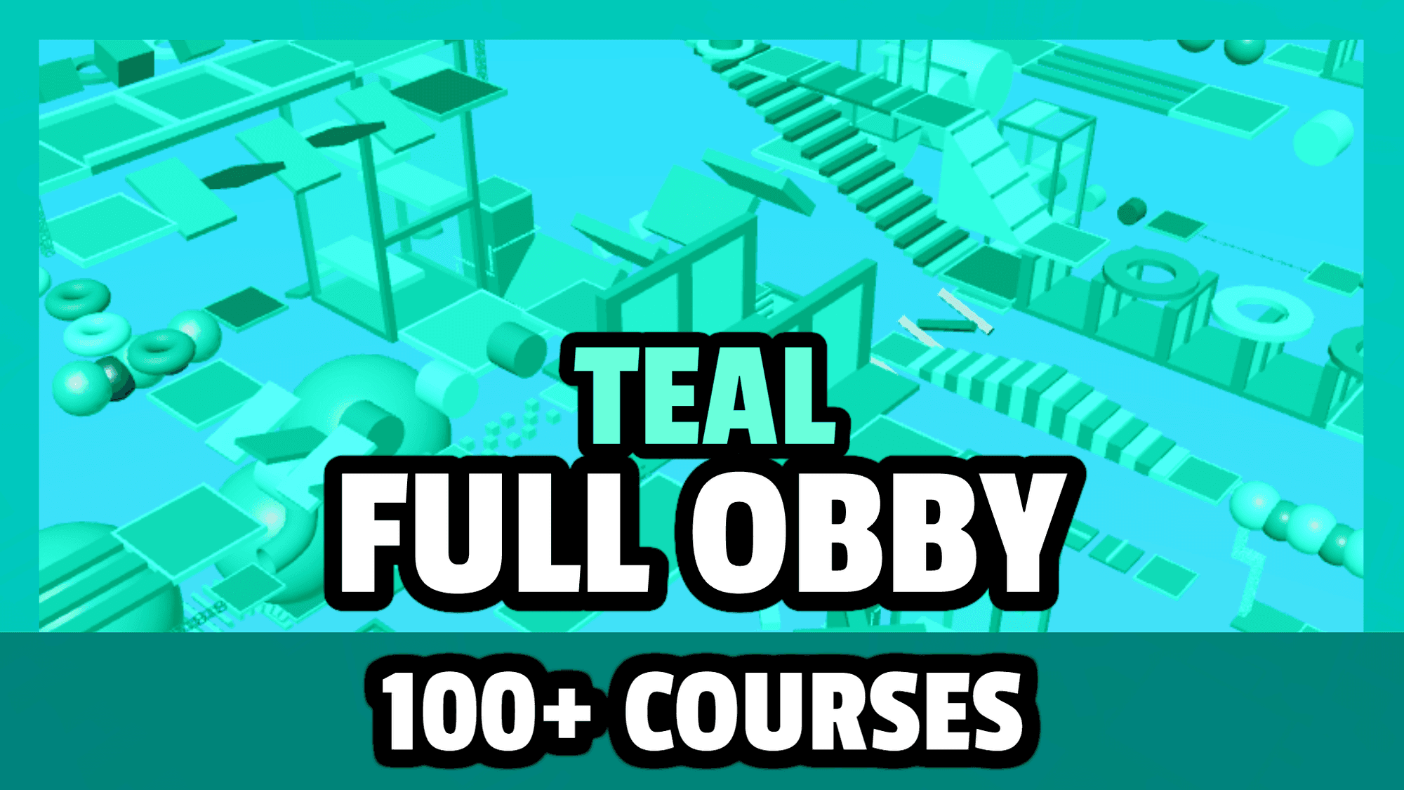 Teal Full Obby Set π©΅