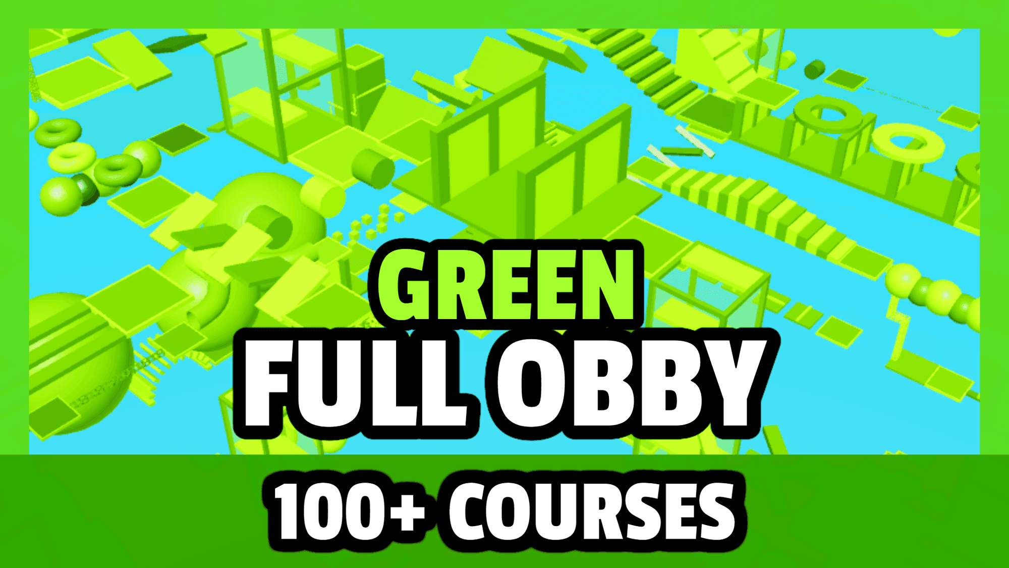 Green Full Obby Set π’