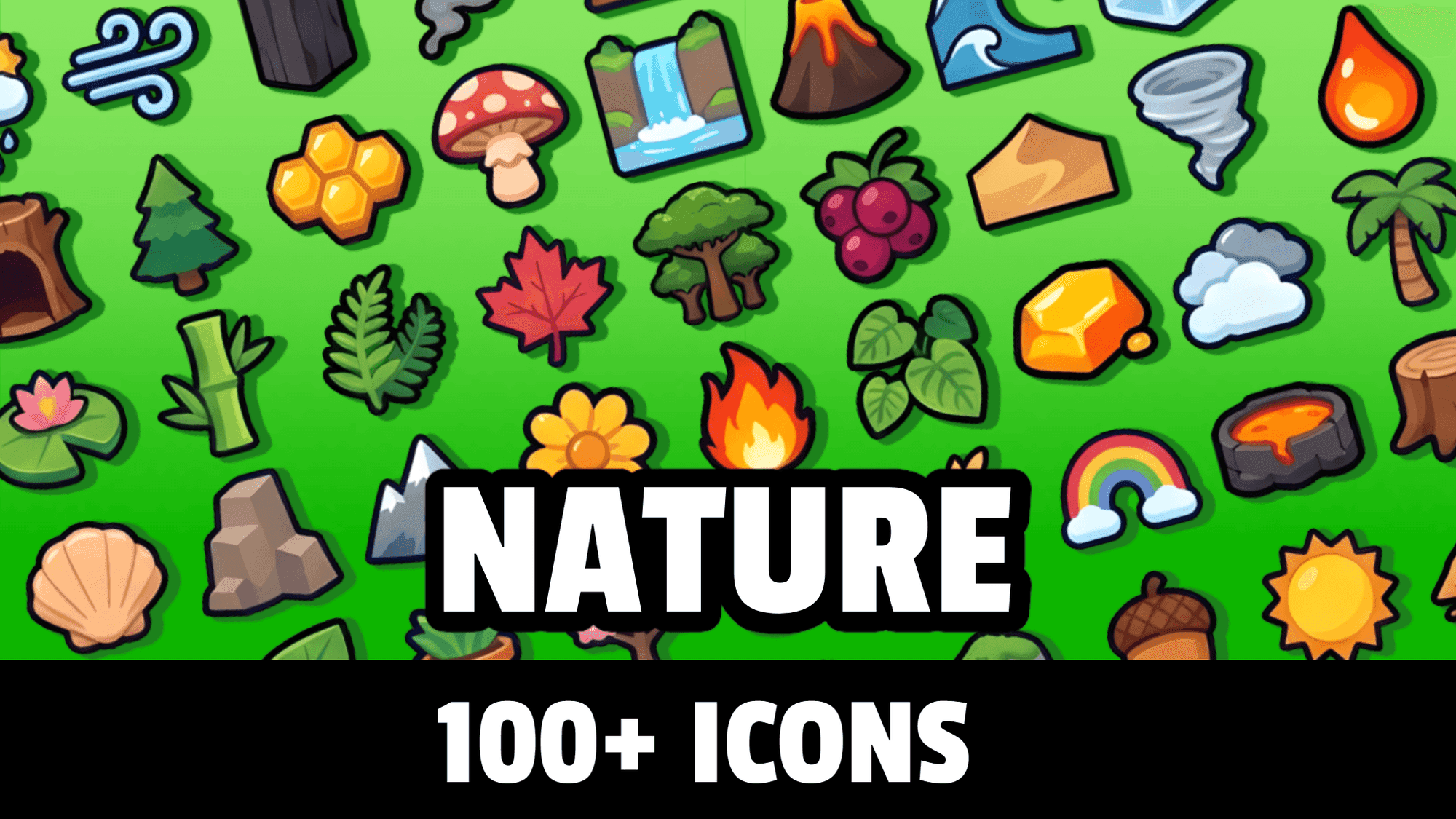 Nature Icons Pack 🌿